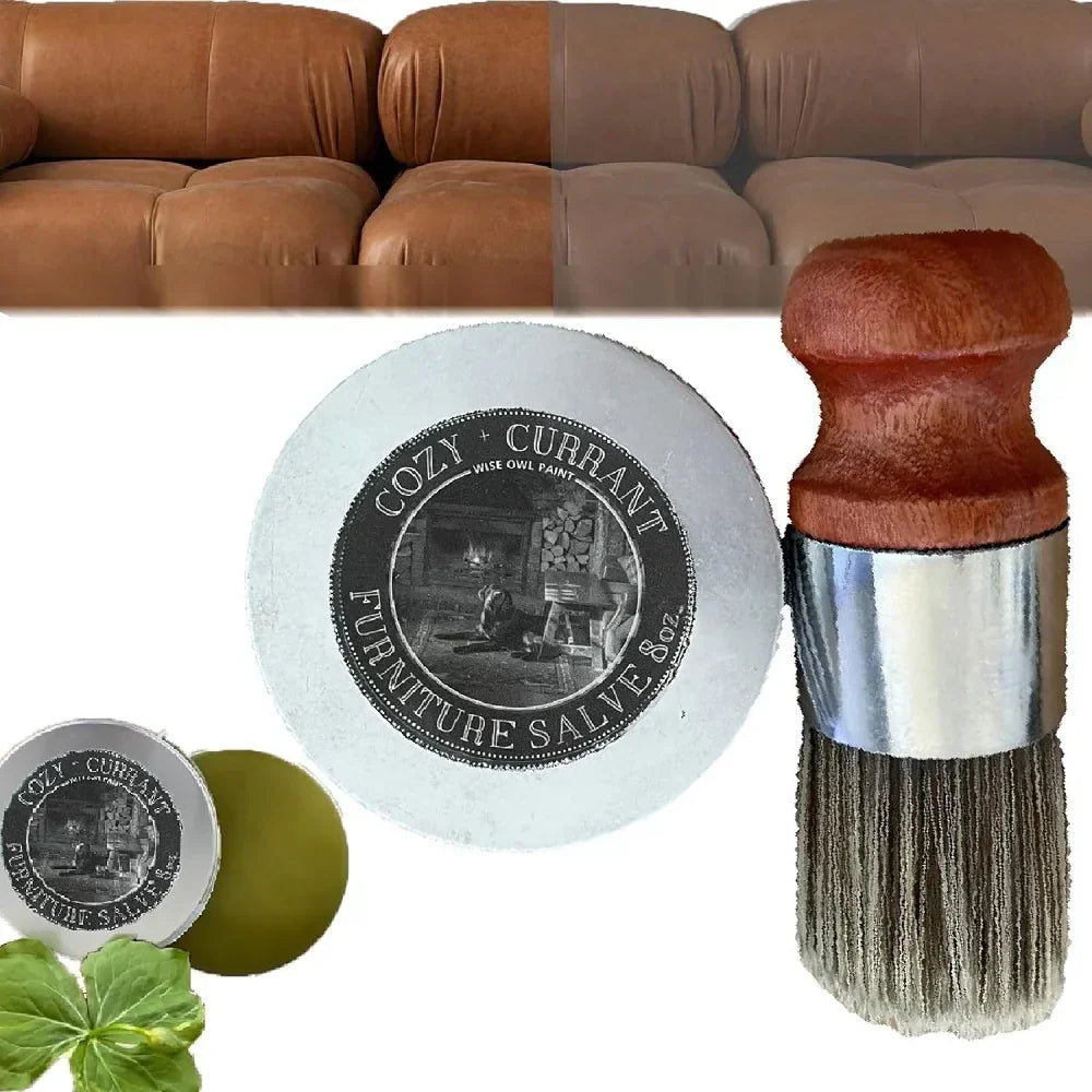 Leather Renewal Cream — Purified Beeswax and Shea Butter Blend