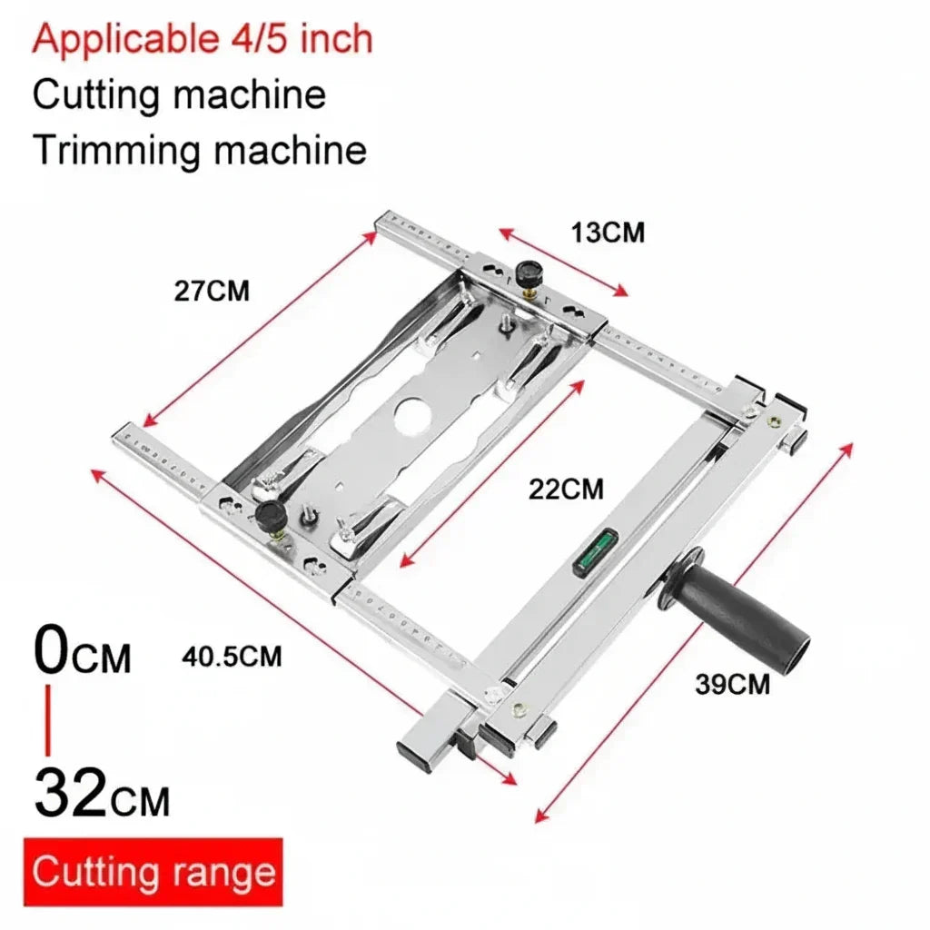 Adjustable Track System Cutting Guide for Circular Saws