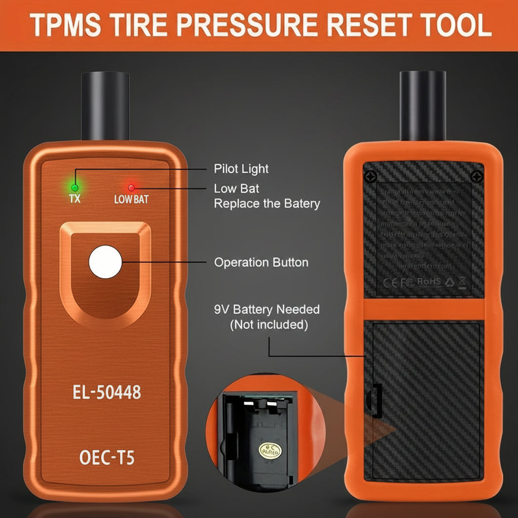 Ferramenta sem fios para reaprendizagem do TPMS — Programador de diagnóstico portátil para a General Motors, 315 & 433 MHz
