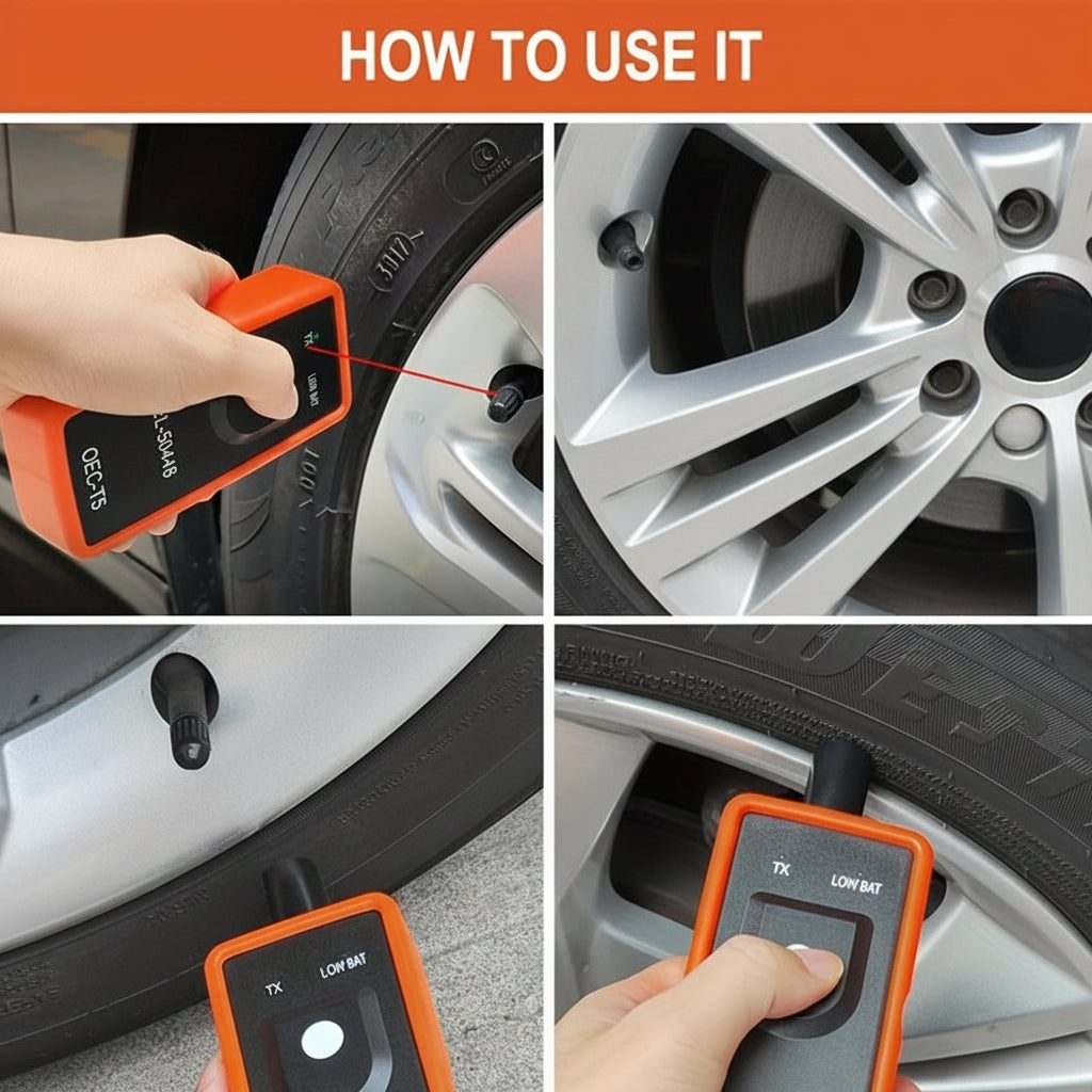 Ferramenta sem fios para reaprendizagem do TPMS — Programador de diagnóstico portátil para a General Motors, 315 & 433 MHz