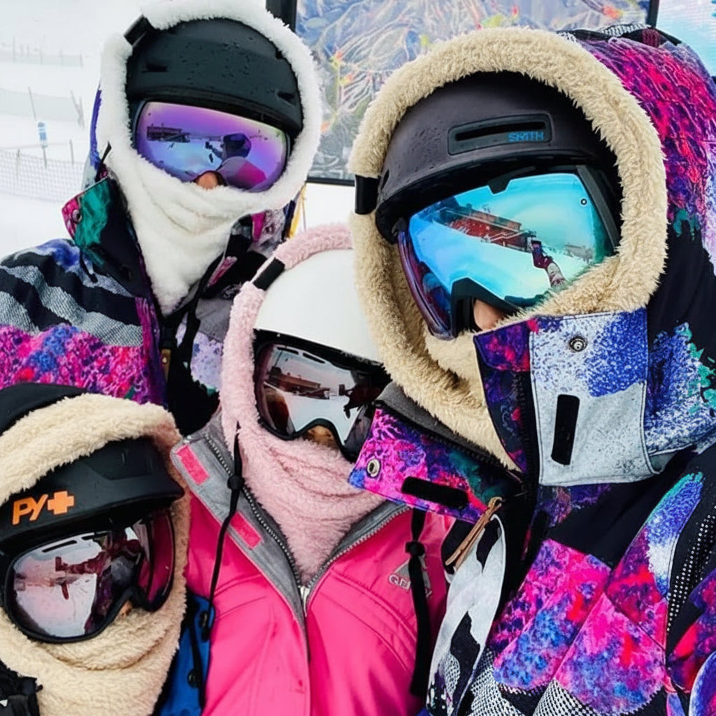 Windproof Fleece Balaclava — Warm Lightweight Ski Mask