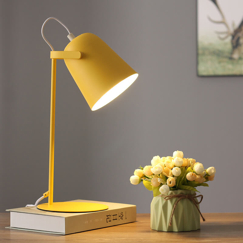 Lampada da scrivania LED in metallo nordico | Luce minimalista per lettura e studio | Meowbutter