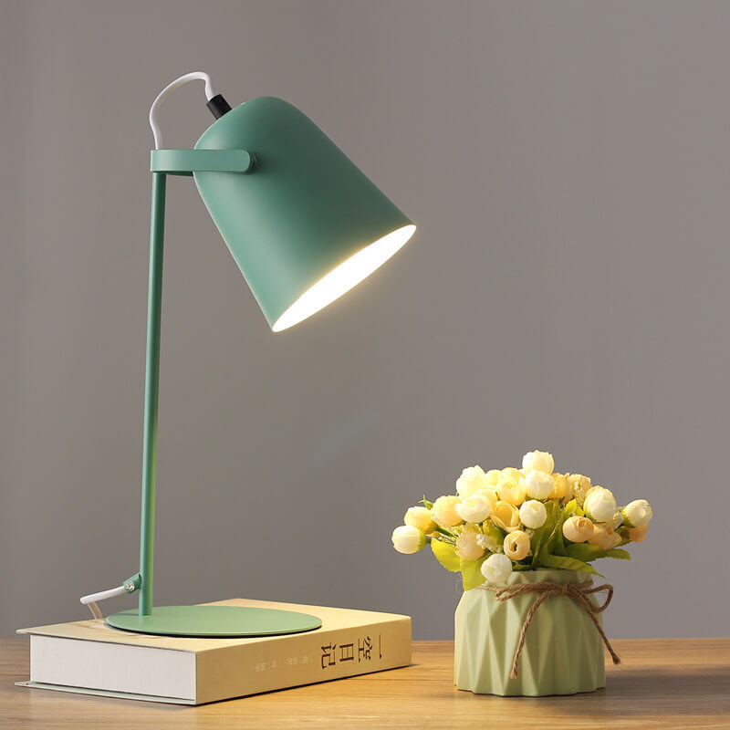 Lampada da scrivania LED in metallo nordico | Luce minimalista per lettura e studio | Meowbutter