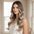 Remy Hair Extensions — Long Wavy Clip-In Texture, Even Weight Distribution