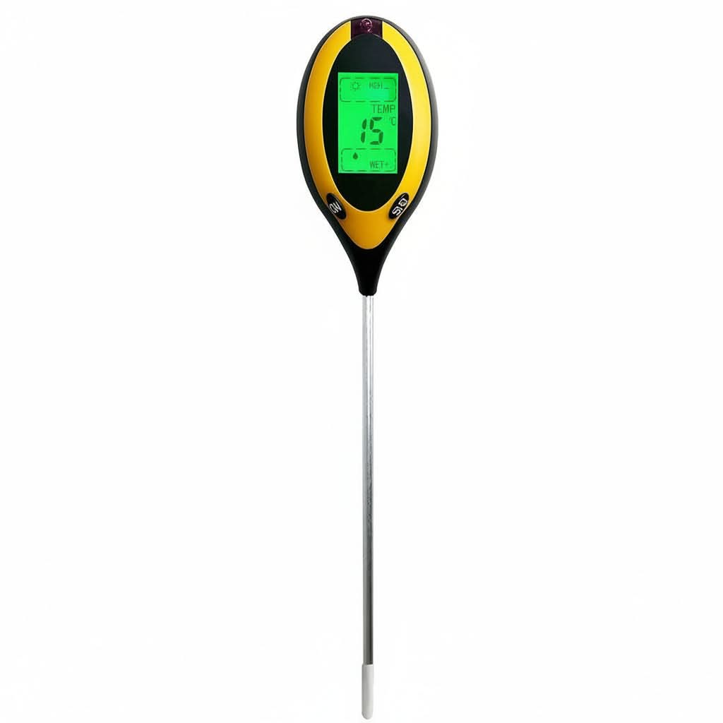 Misuratore professionale 4 in 1 dell’umidità del terreno per la cura del giardino | meowbutter