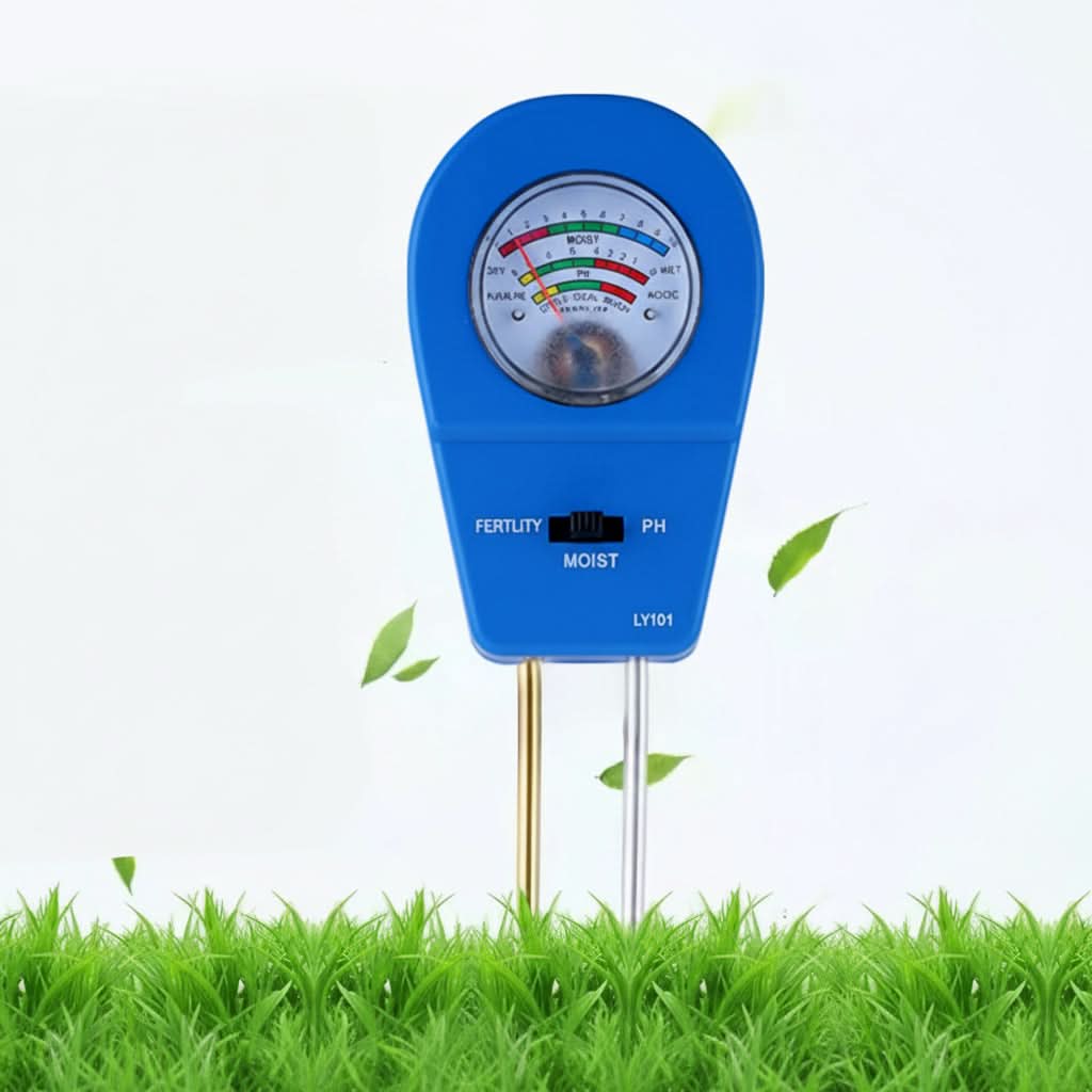 Tester 3-in-1 di umidità, fertilità e pH del terreno per piante sane | meowbutter