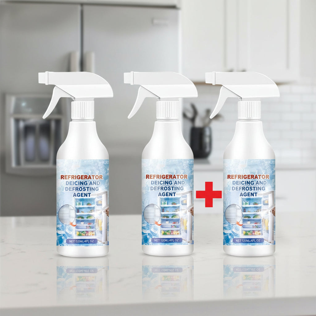 Rapid Refrigerator Defrost Spray — Fast Ice and Frost Removal