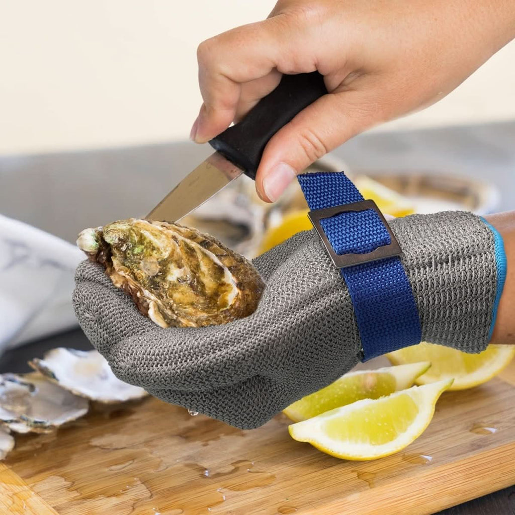 Guanti di Sicurezza in Acciaio Inossidabile - Resistenti al Taglio - Abbigliamento Protettivo per Cucina e Lavoro | meowbutter
