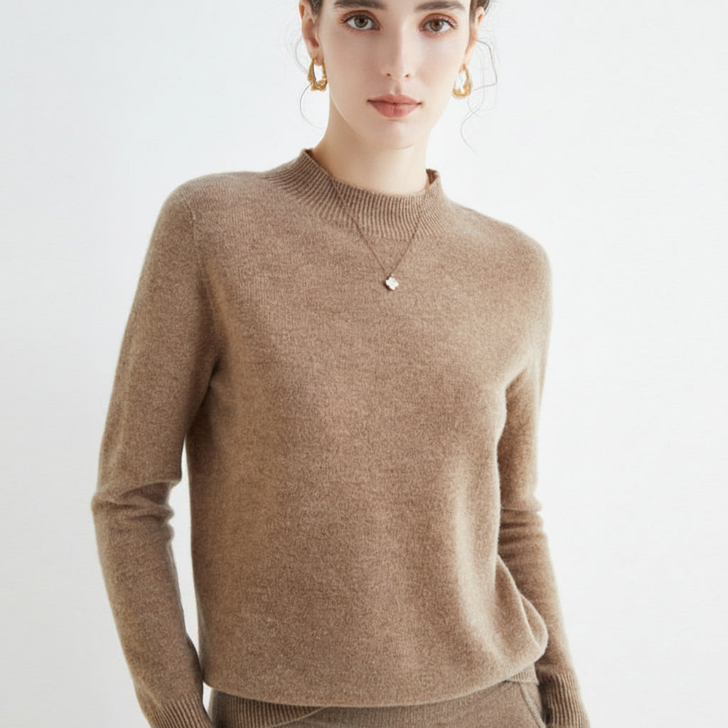Let striktrøje til kvinder — blød pullover