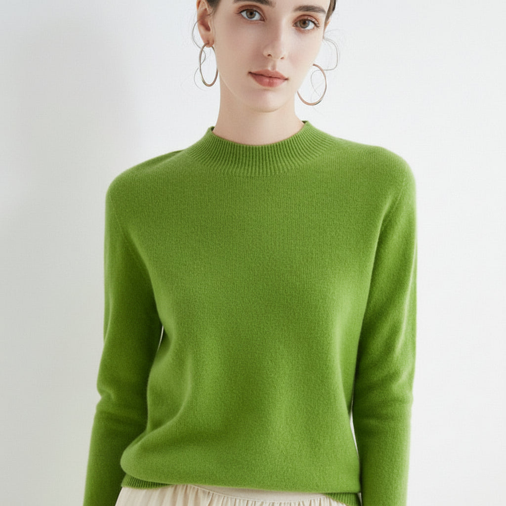 Let striktrøje til kvinder — blød pullover