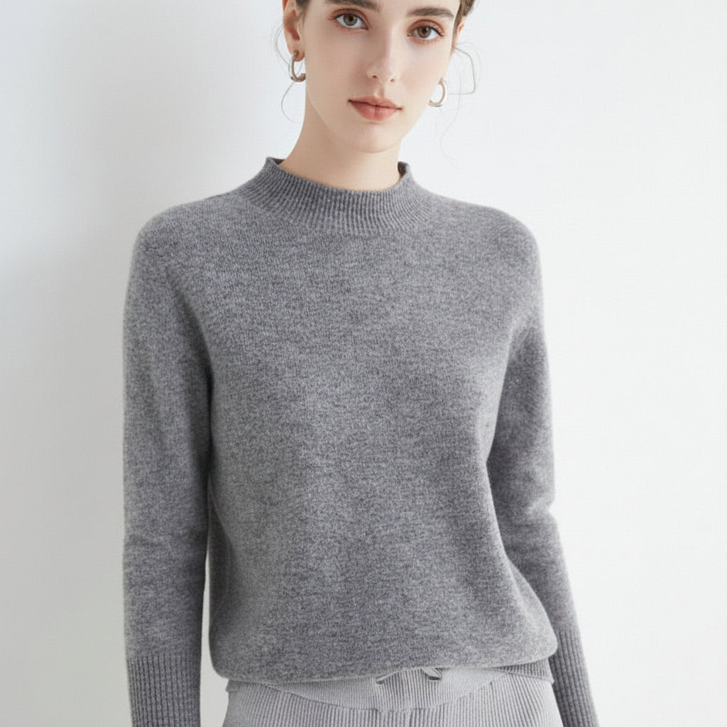 Let striktrøje til kvinder — blød pullover