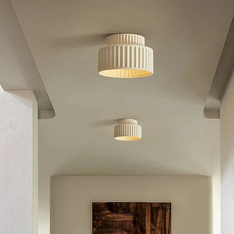 Nordic Ripple Ceiling Light | Sculptural Form, Soft Illumination | Meowbutter