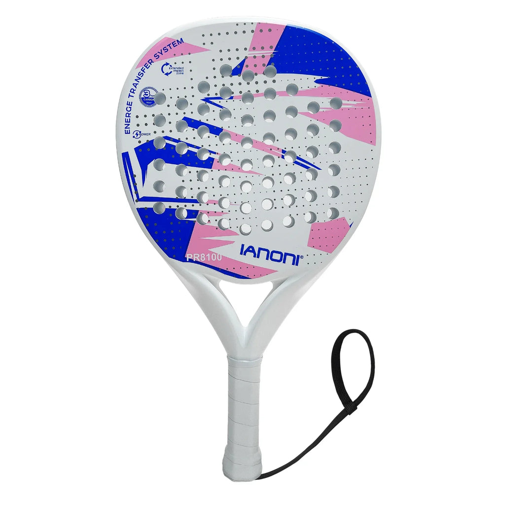 Carbon Fibre Padel Racket - Professional Design - Paddle Tennis Racket | meowbutter