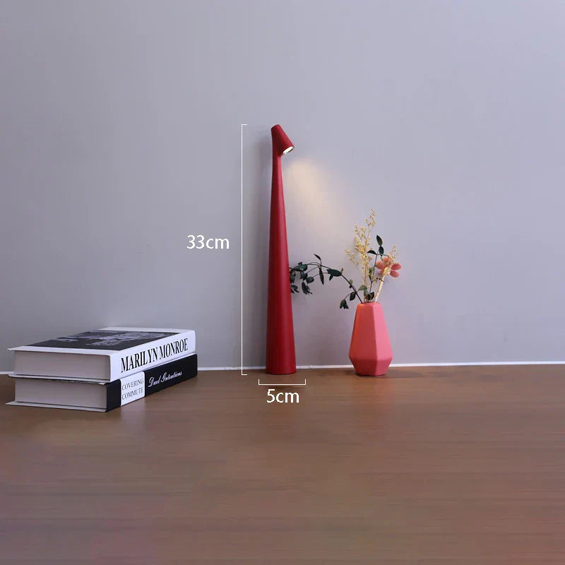 Glowora | Lampe de table LED | Rechargeable et à intensité réglable par contact | Meowbutter