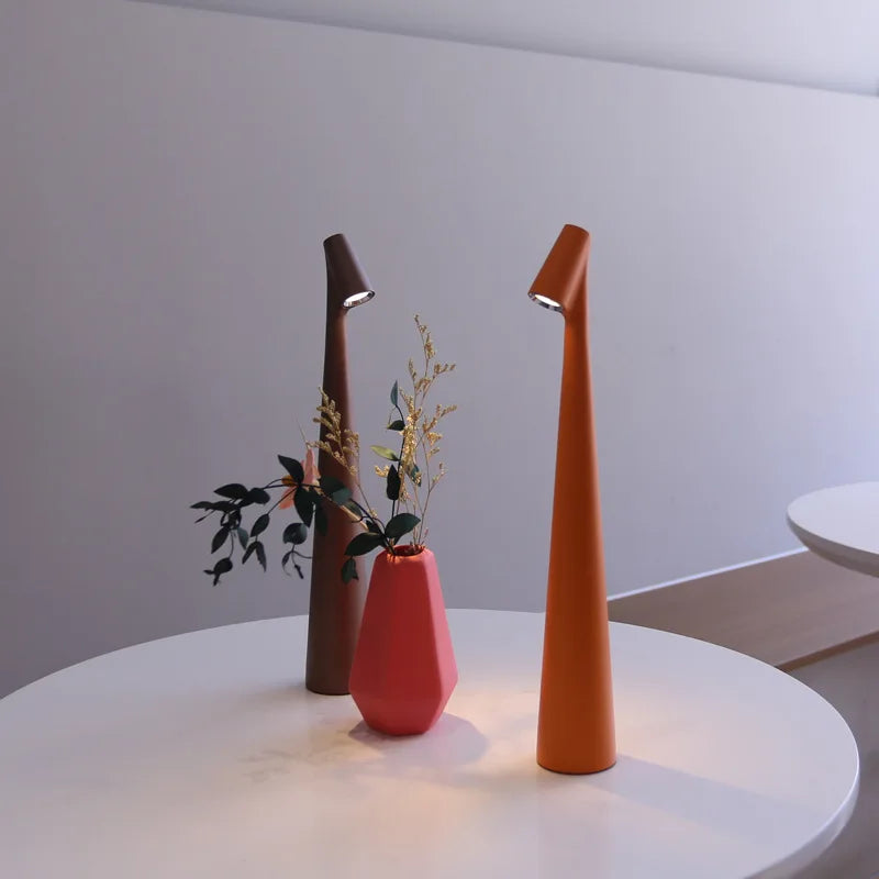 Glowora | Lampe de table LED | Rechargeable et à intensité réglable par contact | Meowbutter