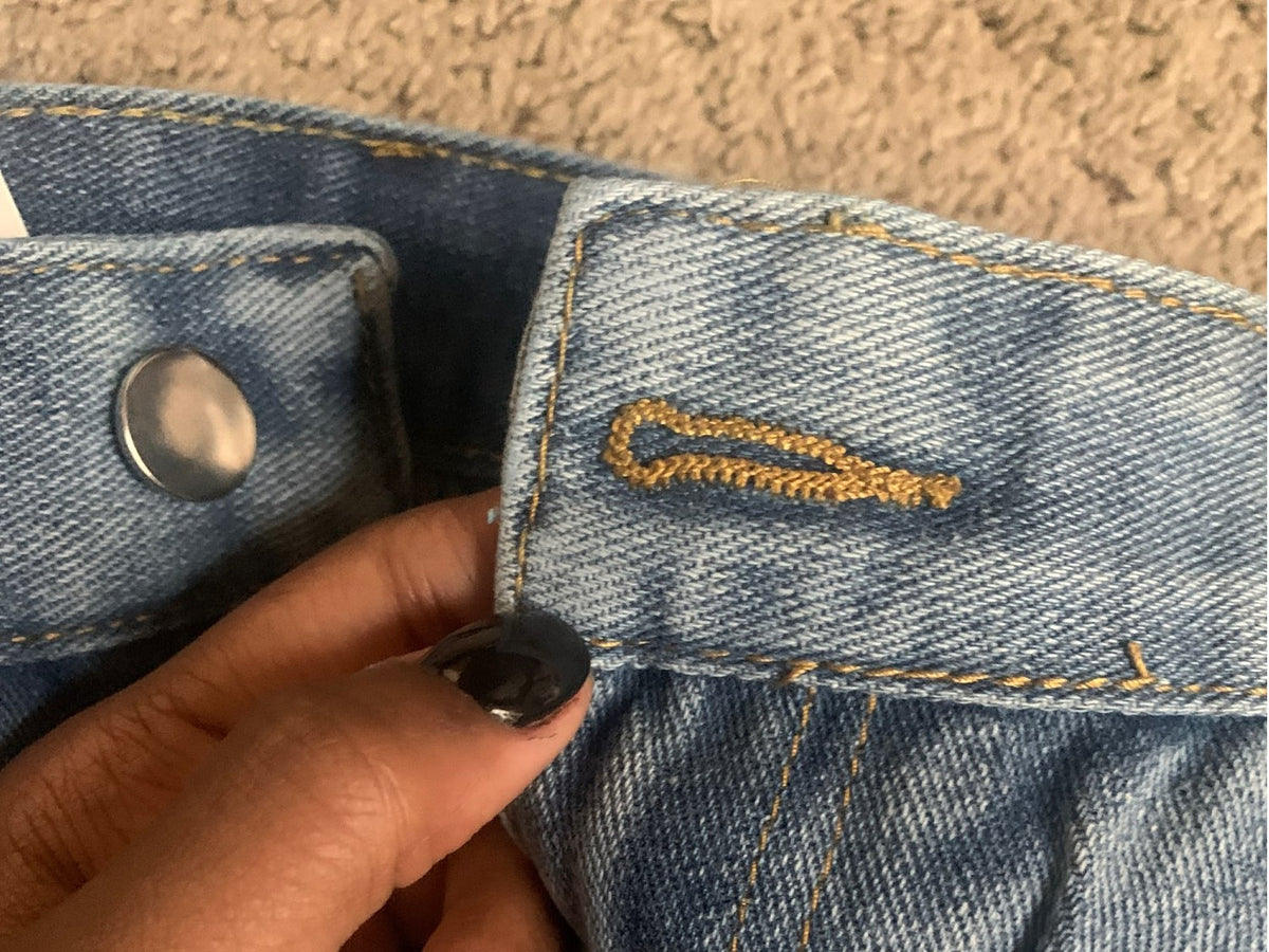 Luna Y2K -vintage-tyyliset naisten baggy-farkut — korkeavyötäröiset, leveälahkeiset