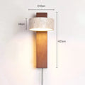 Éclat Wall Lamp | French Wabi-Sabi Headboard Light with Pull Switch | Meowbutter