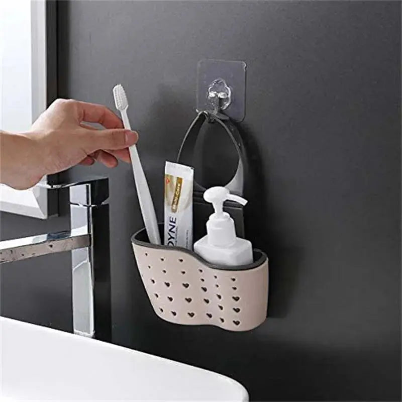 Set di due cestini regolabili per lo scarico del lavandino, per cucina e bagno