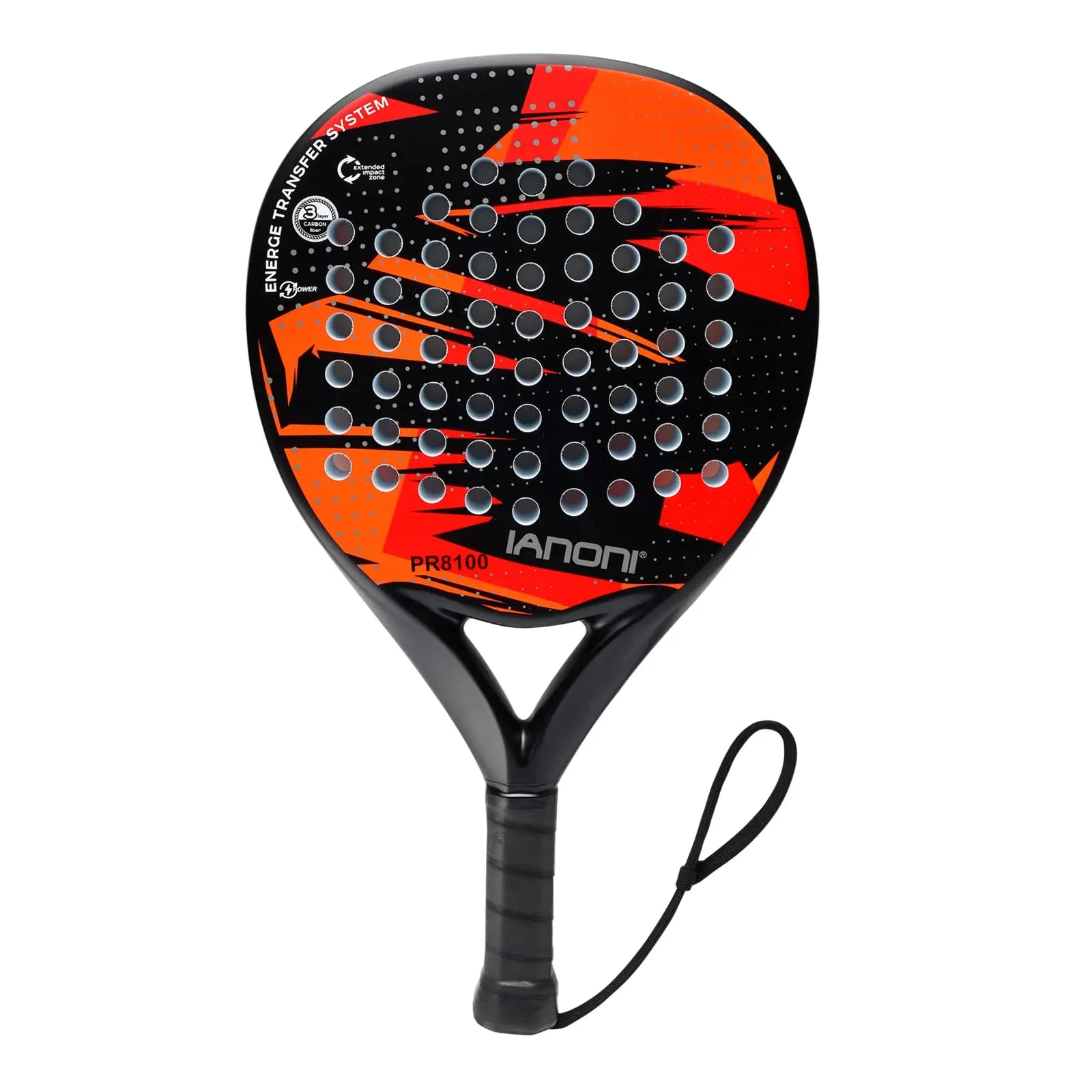 Carbon Fibre Padel Racket - Professional Design - Paddle Tennis Racket | meowbutter