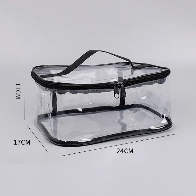 High Capacity Clear Mesh Storage Tote