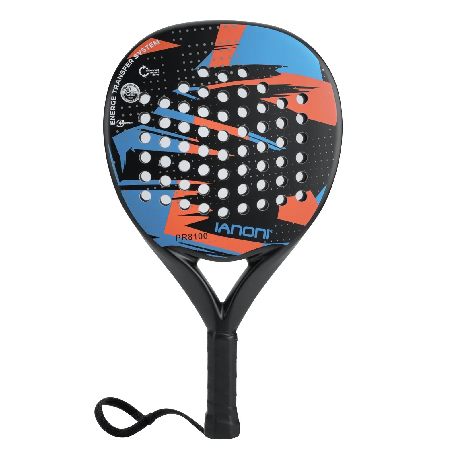 Carbon Fibre Padel Racket - Professional Design - Paddle Tennis Racket | meowbutter