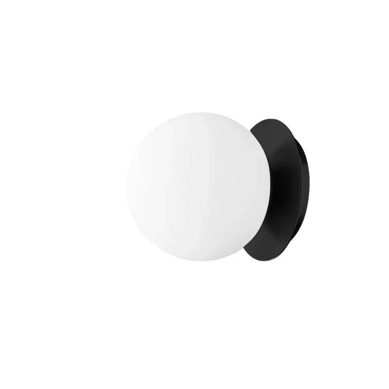 Lampada da parete in vetro Nordic Globe | Luce minimalista moderna per bagno e camera da letto | Meowbutter