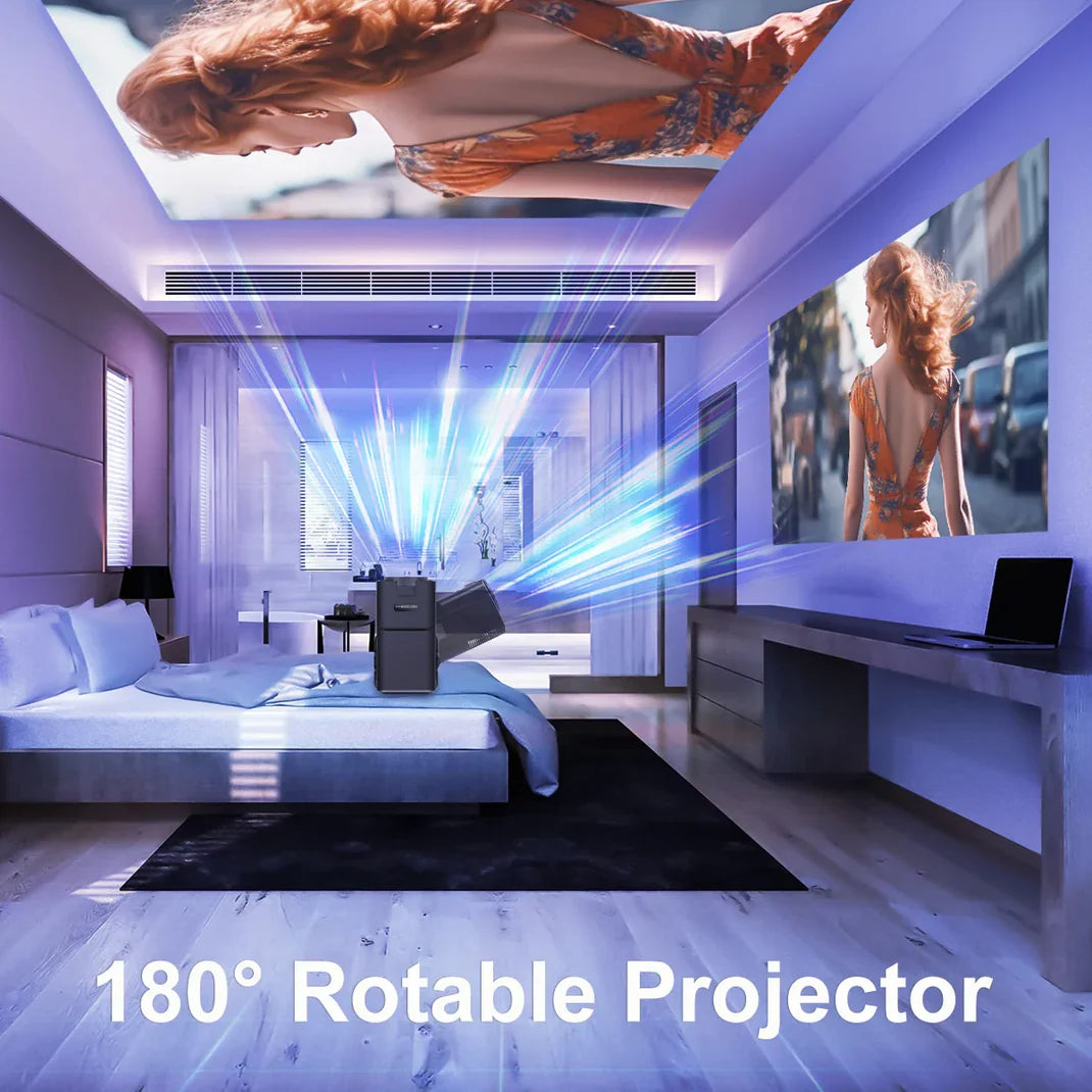 Smart Projector for Small Spaces & Big Entertainment