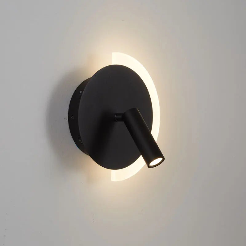 LunaSpot Wall Light | Modern LED Bedside Design | Meowbutter