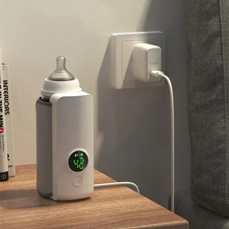 Portable Baby Bottle Warmer - Temperature Control - Travel-Friendly Design | meowbutter