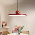 Nordisk Flyvende Tallerken Pendel | LED Loftlampe i Creme-Stil | Meowbutter