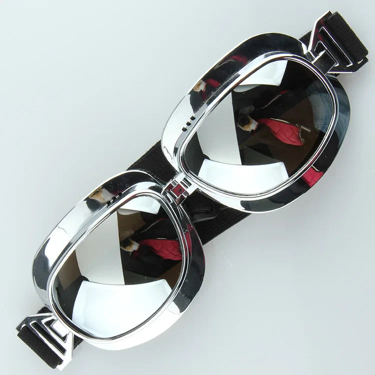 Motorcycle Goggles Vintage Windproof UV Protection for Harley | meowbutter