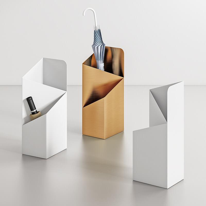 Nordic Metal Umbrella Holder With Sleek Modern Design
