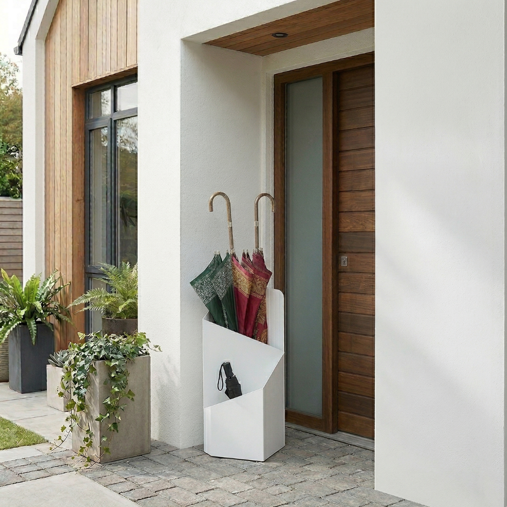 Nordic Metal Umbrella Holder With Sleek Modern Design