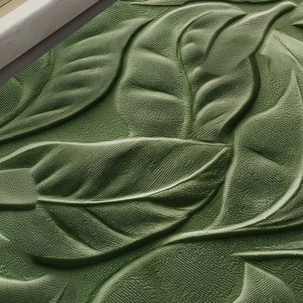 LeafMat schnell trocknende Matte — Schnell saugfähig, Blattdesign