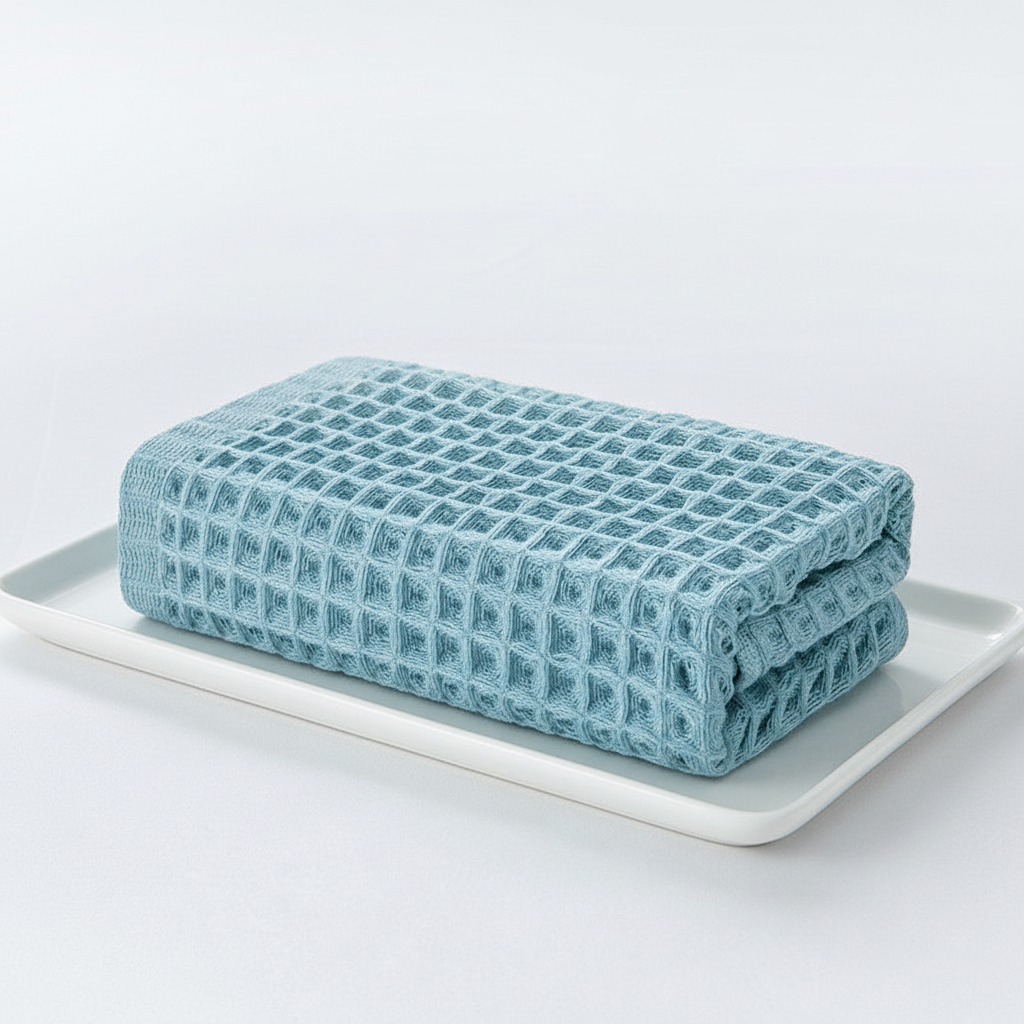 WaffleTowel Quick-Drying Towel — Lightweight Waffle Texture