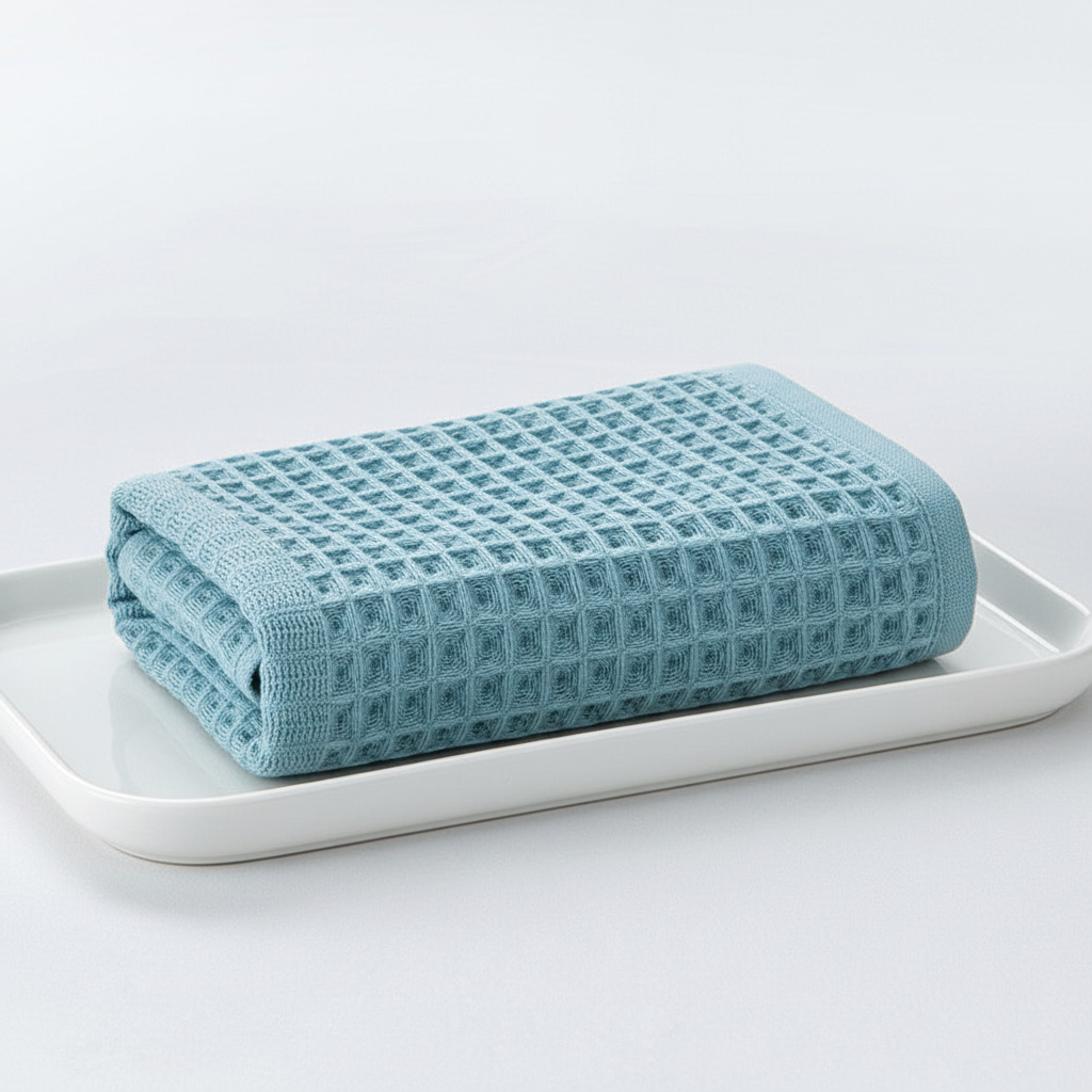 WaffleTowel Quick-Drying Towel — Lightweight Waffle Texture
