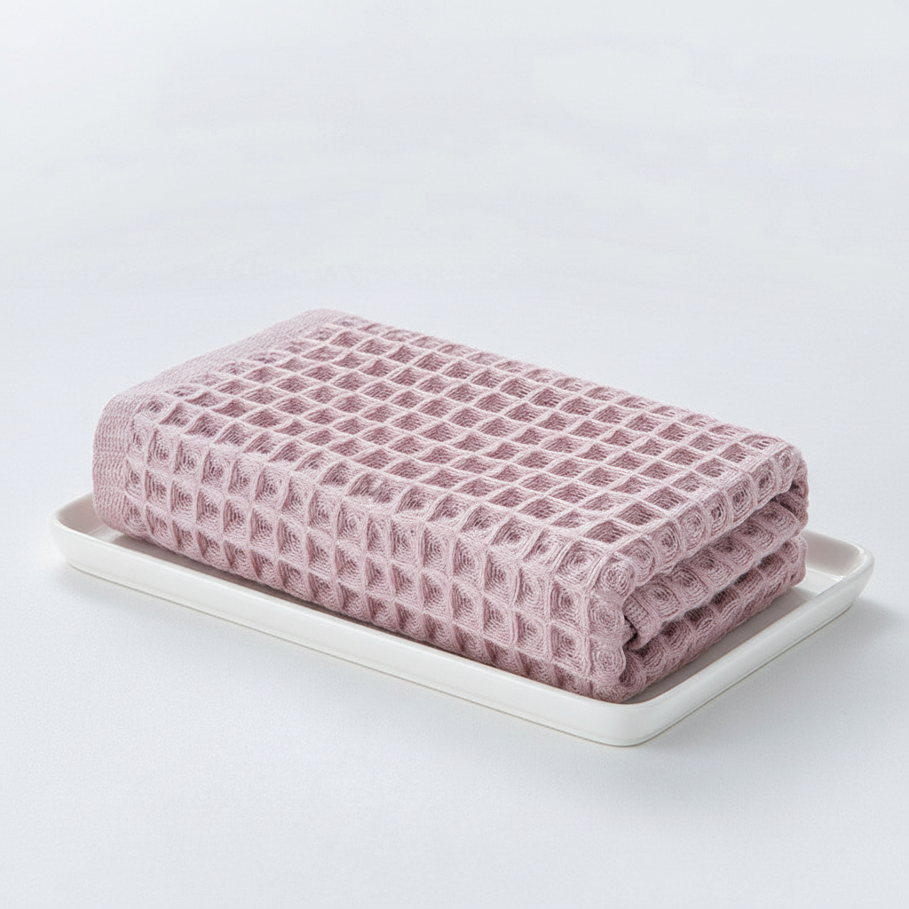 WaffleTowel Quick-Drying Towel — Lightweight Waffle Texture