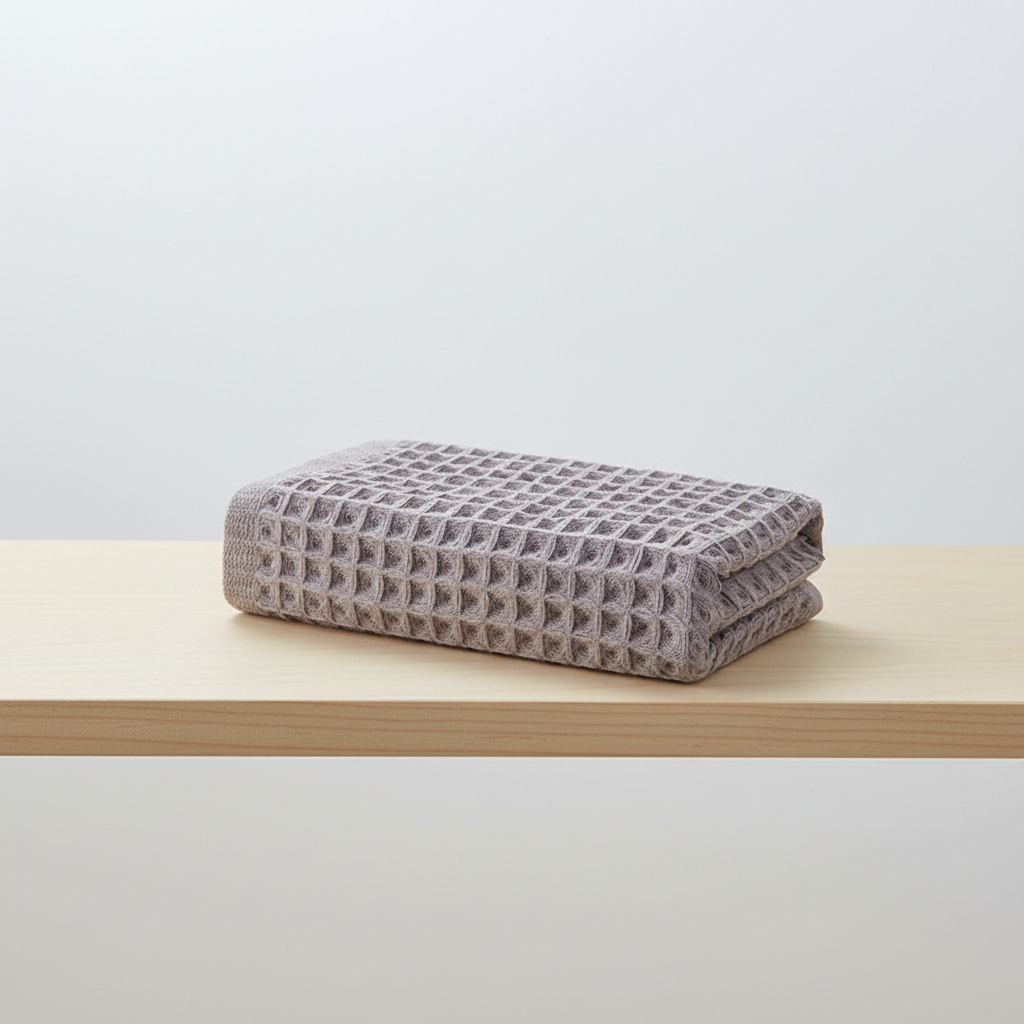 WaffleTowel Quick-Drying Towel — Lightweight Waffle Texture