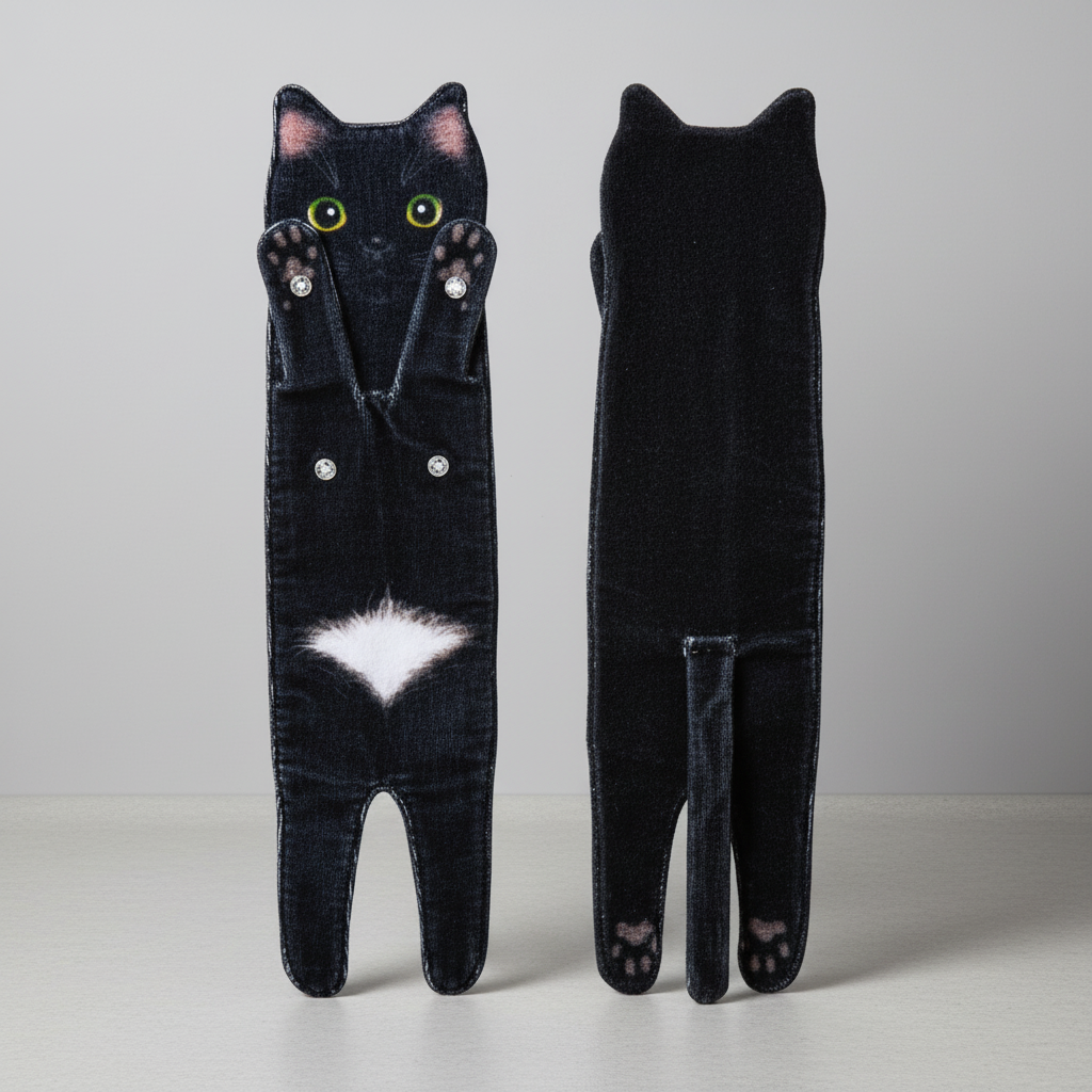 CatTowel Quick-Drying Hand Towel — Cute Cat Design
