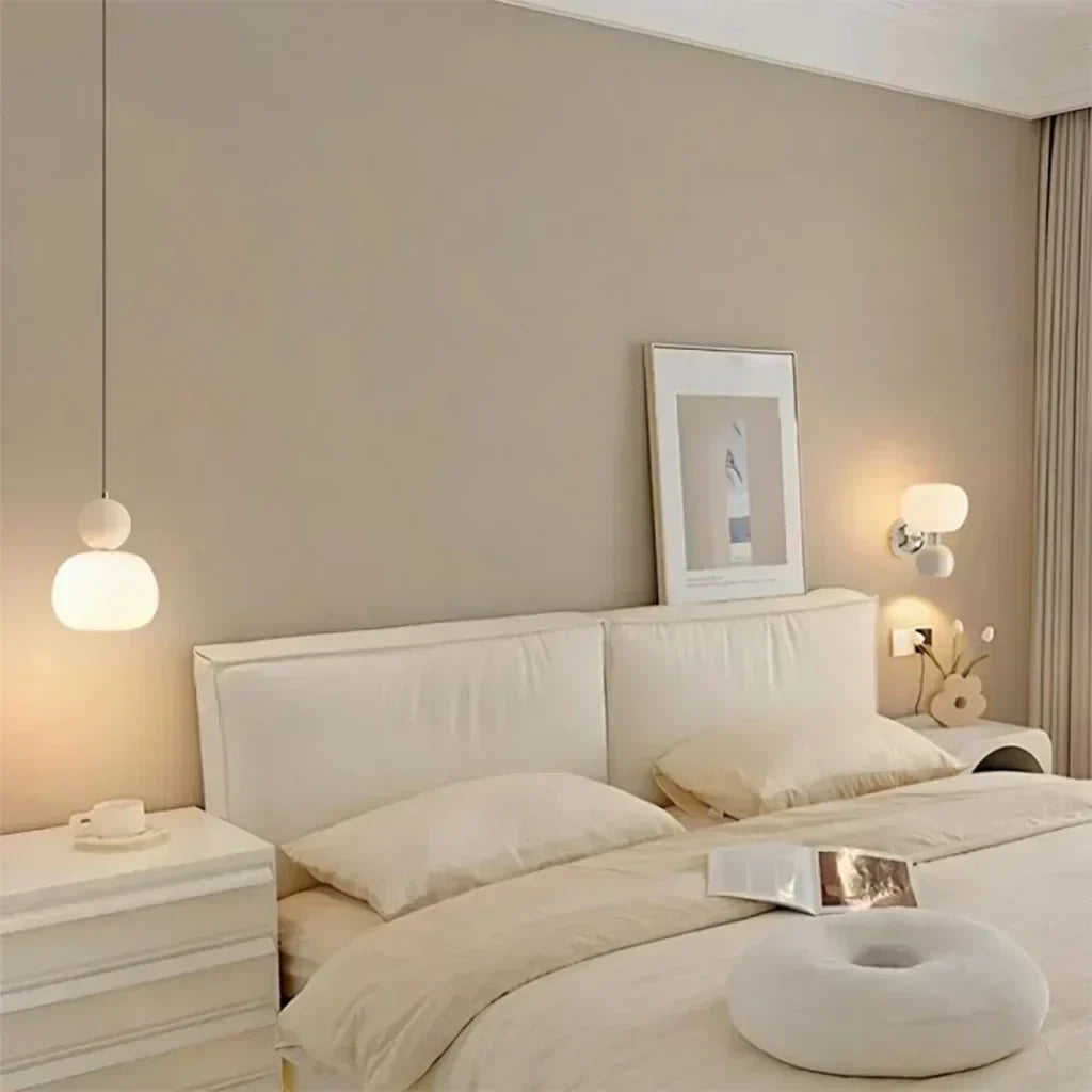 Lampada a sospensione Nordic Pumpkin | Lampada da soffitto LED moderna | Meowbutter