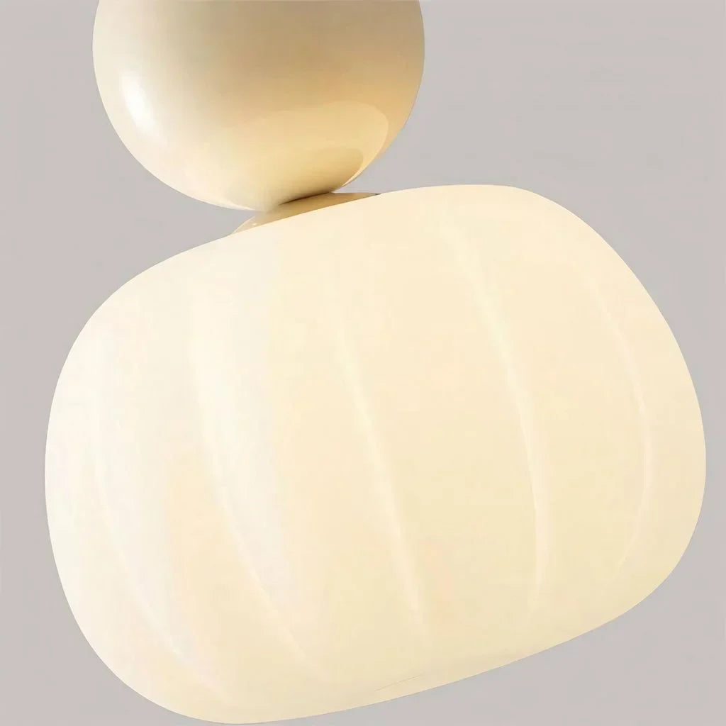 Lampada a sospensione Nordic Pumpkin | Lampada da soffitto LED moderna | Meowbutter