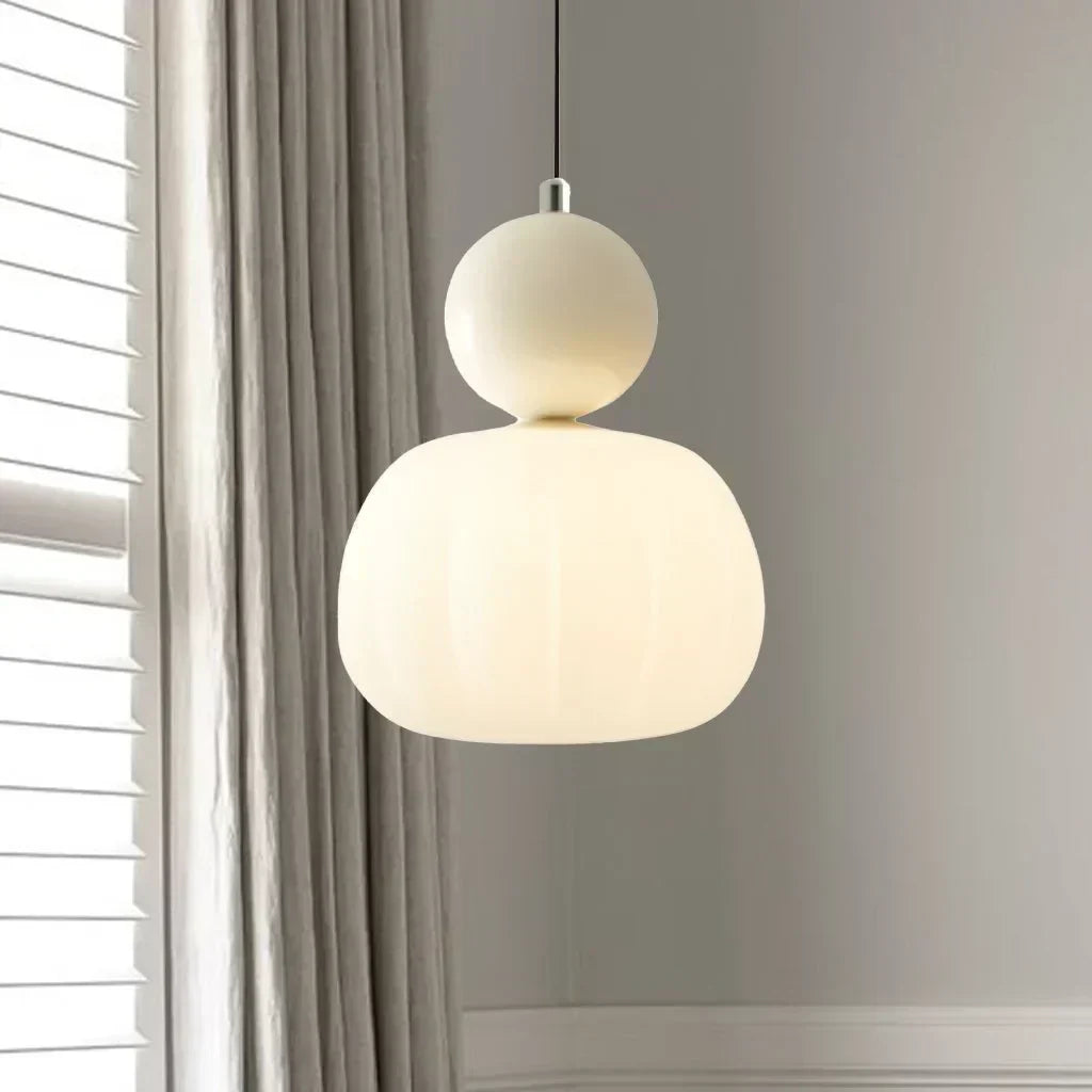 Lampada a sospensione Nordic Pumpkin | Lampada da soffitto LED moderna | Meowbutter