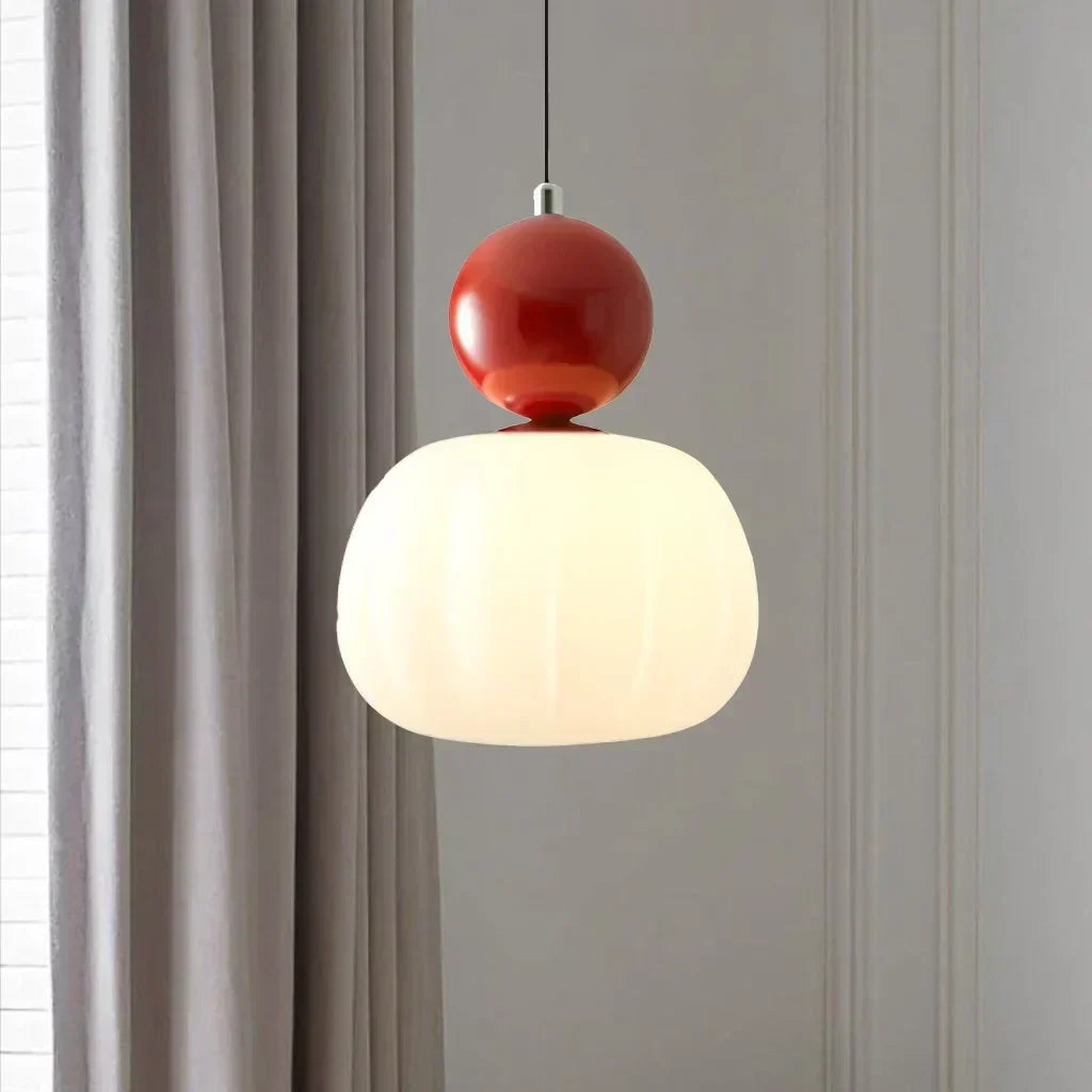 Lampada a sospensione Nordic Pumpkin | Lampada da soffitto LED moderna | Meowbutter
