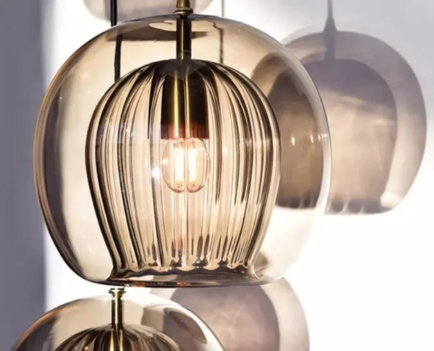 Modern Glass Pendant Light | Elegant Ambient Lighting | Meowbutter