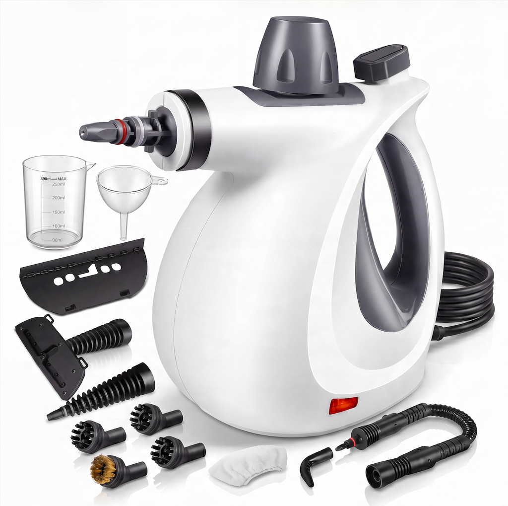 Deep Clean Without Chemicals – Handheld Steam Tool for Kitchens & Bathrooms