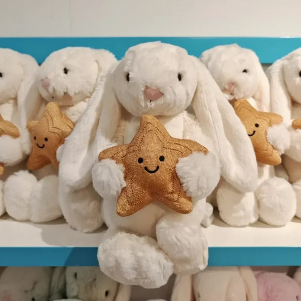 Λούτρινο κουνέλι Bunnycat 36cm για αποφοίτηση