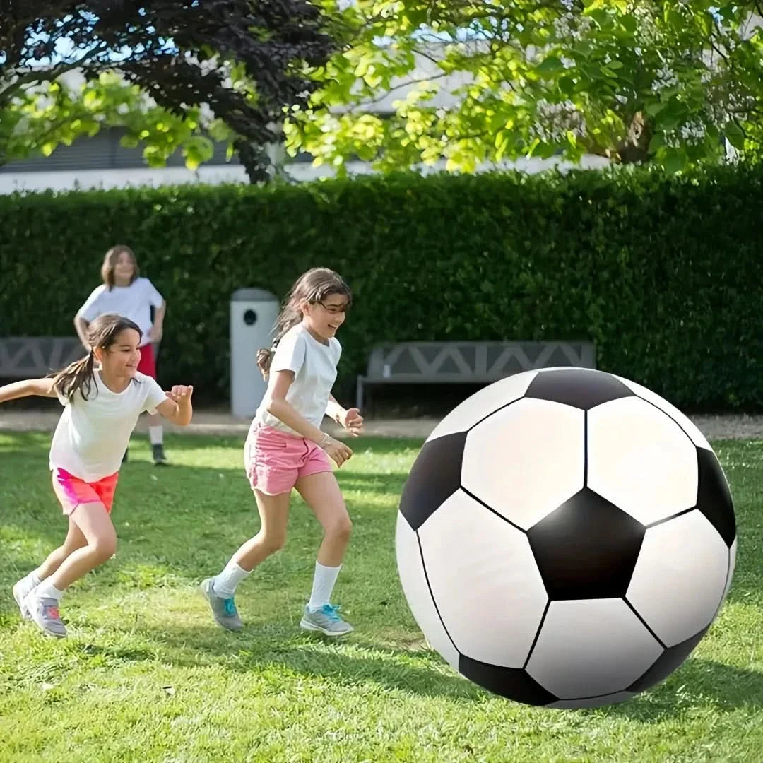 Bola de futebol insuflável gigante para diversão em família ao ar livre | meowbutter
