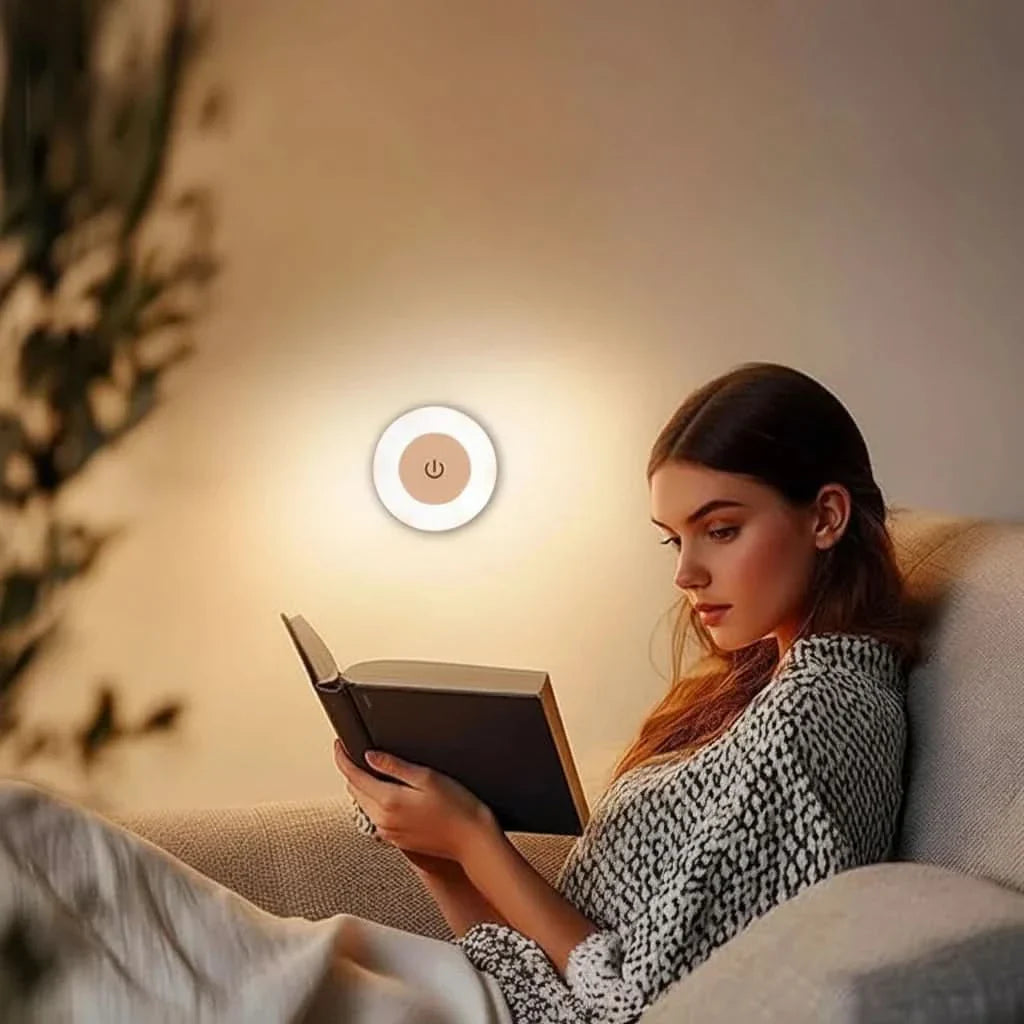 Lámpara Recargable por USB para la Comodidad del Dormitorio | meowbutter