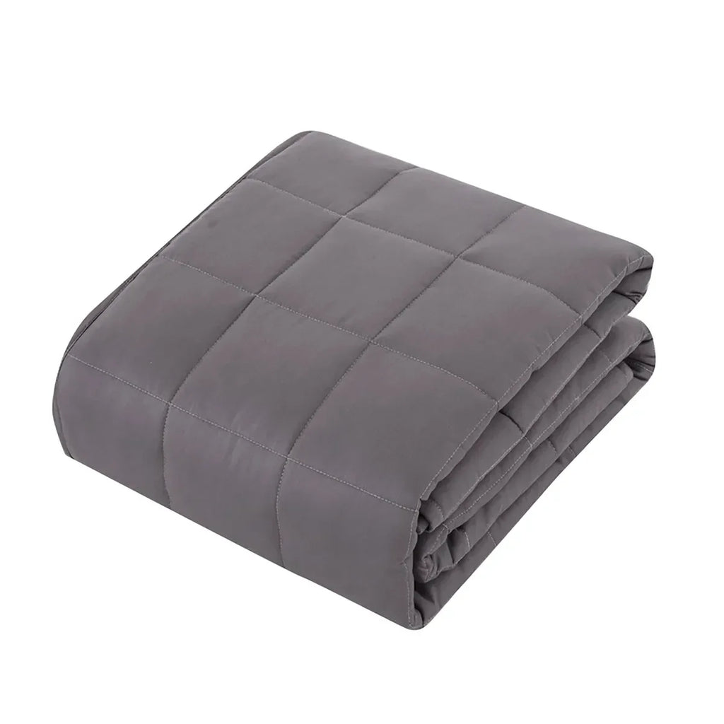 Weighted Blanket - 6 Sizes - Decompression Sleep Aid - Adults - Grey | meowbutter
