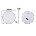 LuvoRound | Round LED Bathroom Mirror | Anti-Fog & Dimmable Touch Screen | Meowbutter